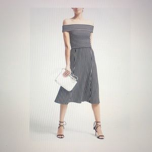 Banana Republic Ponte Off-the-Shoulder Dress